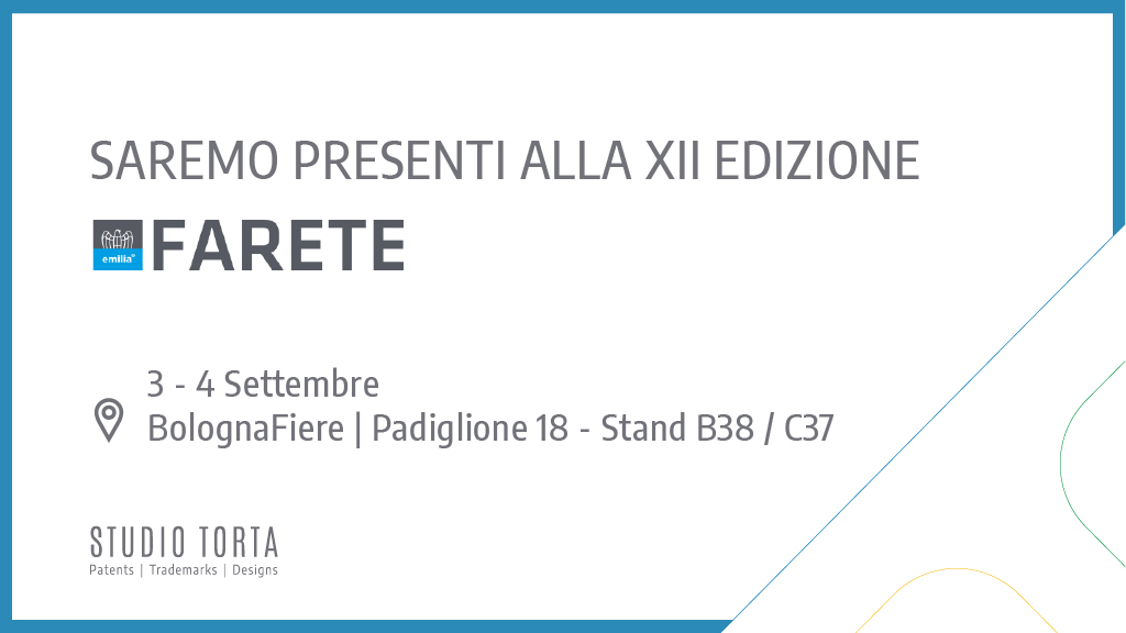 Immagine rappresentativa di Studio Torta sarà presente alla dodicesima edizione di FARETE