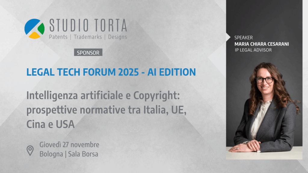 Immagine rappresentativa di Studio Torta sarà tra gli sponsor del Legal Tech Forum