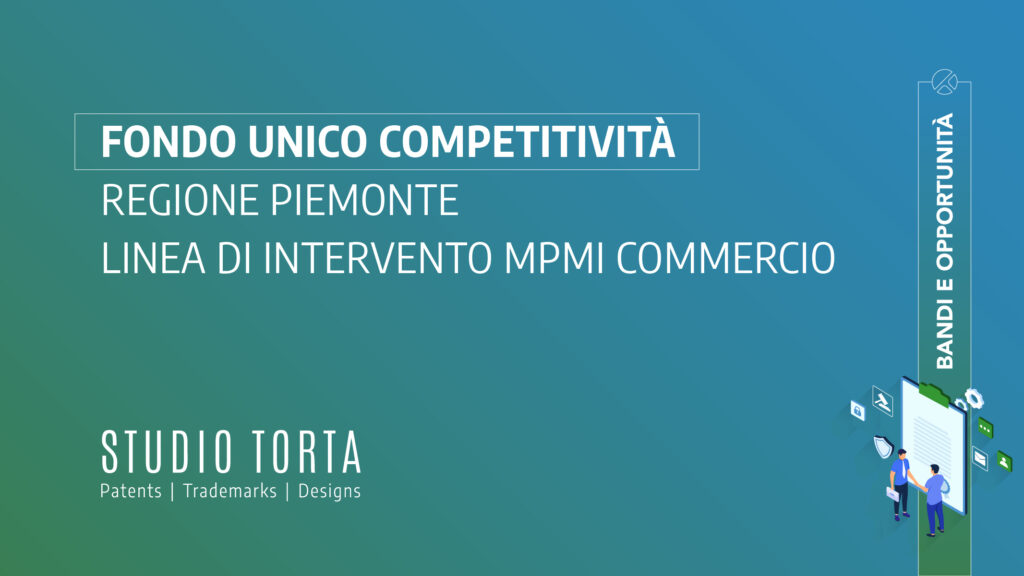 Immagine rappresentativa di Fondo Unico competitività – Regione Piemonte Linea di intervento MPMI Commercio