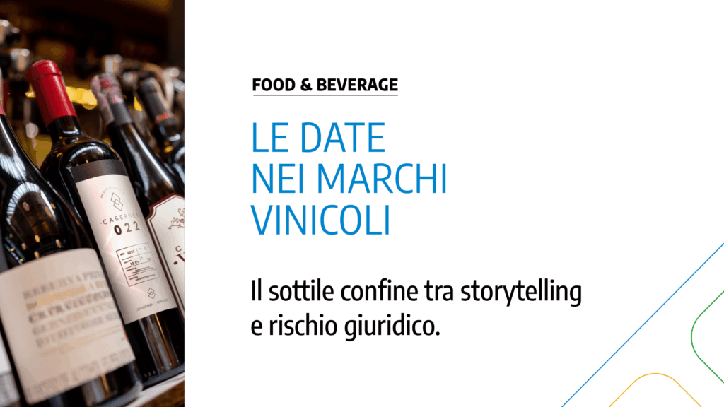 Immagine rappresentativa di Le date nei marchi dei vini e delle cantine vinicole tra storytelling e rischio giuridico