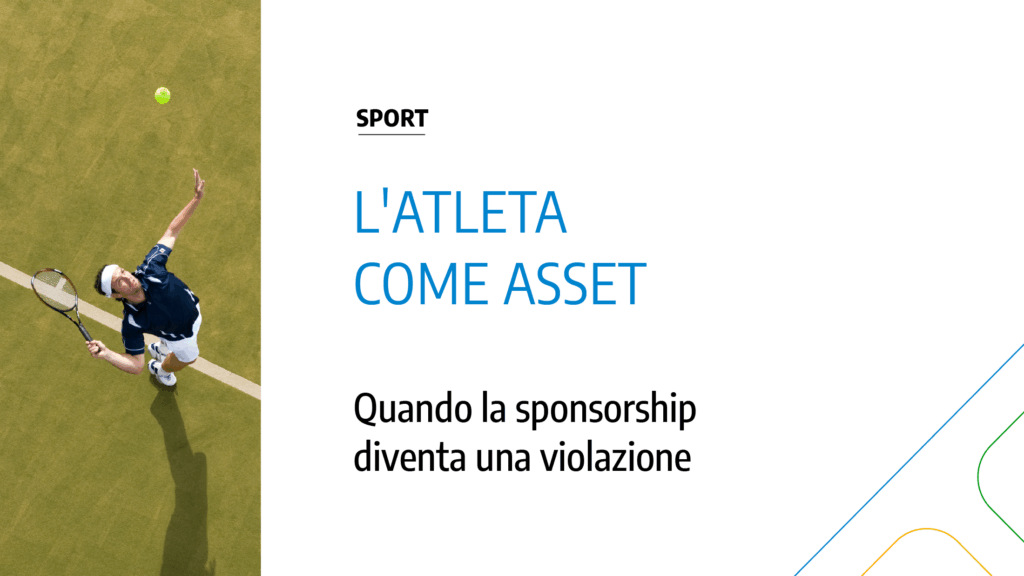 Immagine rappresentativa di Immagine degli atleti e branding aziendale: generare valore nel rispetto dei diritti altrui