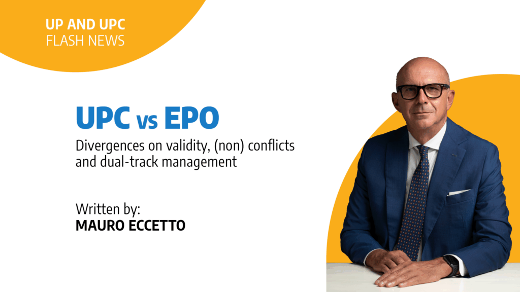 Immagine rappresentativa di UPC vs EPO: divergences on validity, (non-)conflicts and management of the two-track system
