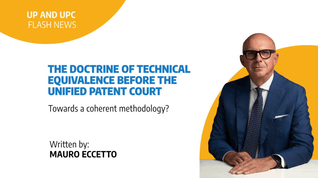 Immagine rappresentativa di The Doctrine of Technical Equivalence before the Unified Patent Court