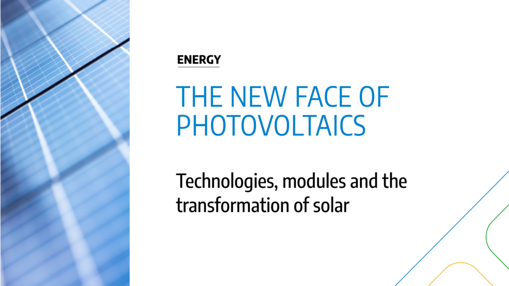 Immagine rappresentativa di The new face of photovoltaics: technologies, modules and the transformation of solar