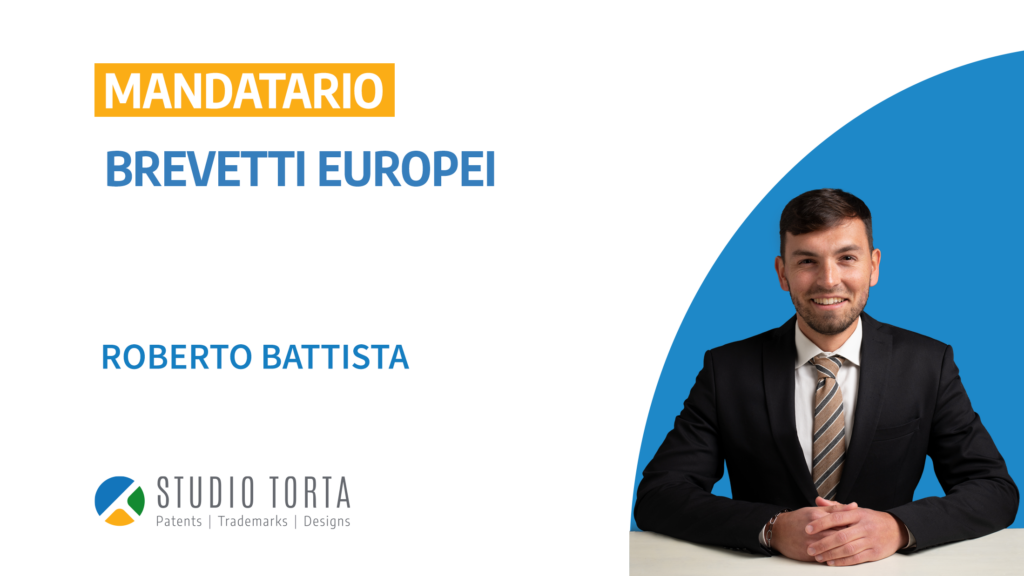 Immagine rappresentativa di Roberto Battista nuovo Mandatario Brevetti Europei